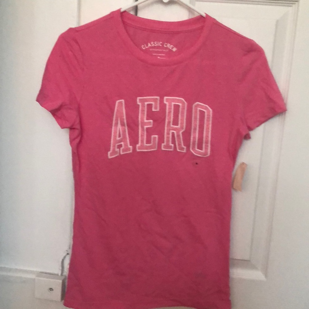 Aeropostale pink crew T